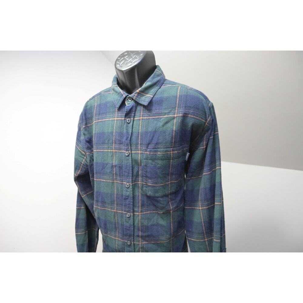 Eddie Bauer Flannel Camp Shirt Rugged Plaid Long Sleeve Casual Mens Sz 2XL XXL